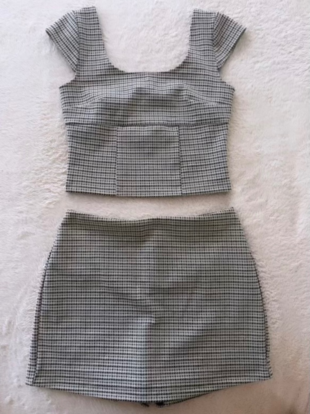 H&M Skort matching set 🤎
